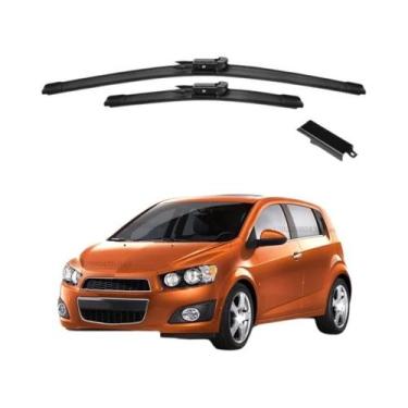 Imagem de Palhetas De Limpador De Para-brisa Dianteiro Chevrolet Sonic Aveo 2012