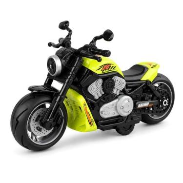 Imagem de Moto De Brinquedo Power Cruiser Infantil A Fricção Interativo Presente