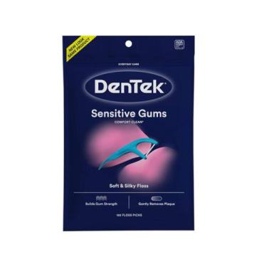 Imagem de Palitos de Fio Dental DenTek Comfort Clean Menta Fresca 150