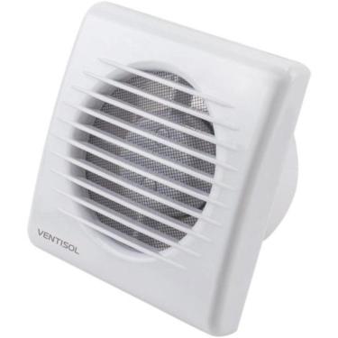 Imagem de Exaustor para Banheiro EXB Premium Bivolt 100MM Tela de Aço Inox Branco Ventisol
