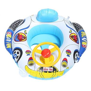 Imagem de Anel flutuante, design de abertura de perna ecológico, assento flutuante para crianças e bebês