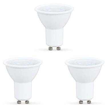 Imagem de Kit 3 Lâmpada Led Dicróica Gu10 4.8w 350lm Bivolt Amarela