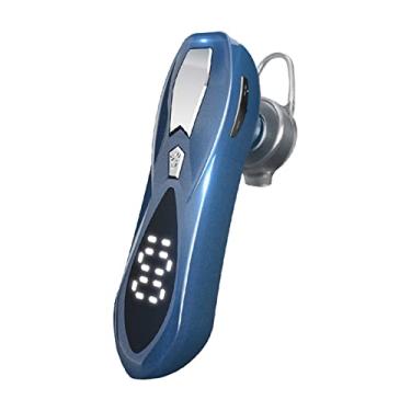 Imagem de Fones de ouvido Bluetooth sem fio, fones de ouvido Bluetooth 5.0 portátil, fone de ouvido esportivo estéreo azul - azul