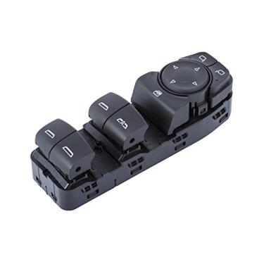 Imagem de ACDelco 42539591 GM Equipamento Original Jet Black Interruptor de janela da porta do lado do passageiro dianteiro