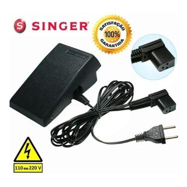 Imagem de Pedal acelerador Reostato para máquinas de Costura - Encaixe com 3 pinos