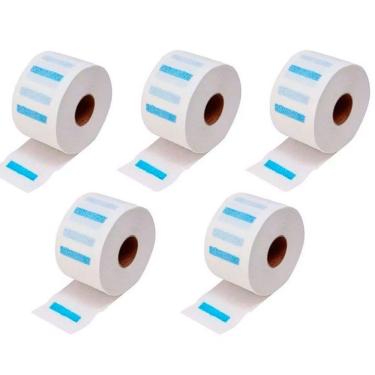 Imagem de Kit 5 Rolos de Gola Higiênica Rolo 100 Unidades