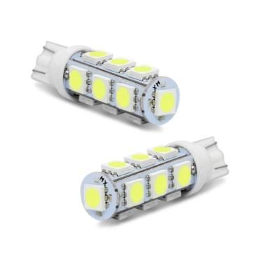 Imagem de Lâmpada 13 Leds Esmagada Grande (Pingo) Smd T10 5050 Par