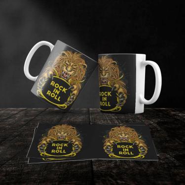 Imagem de Caneca Cerâmica Rock and Roll Mod.18