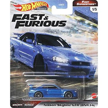 Imagem de Hot Wheels Fast & Furious Collection of 1:64 Scale Vehicles from The Fast Film Franchise, Modern & Classic Cars, Great Gift for Collectors & Fans of The Movies