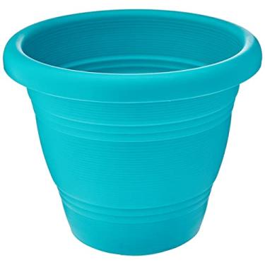 Imagem de Primafer PR6142-2, Vaso para Jardim, 17cm, Turquesa