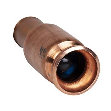 Imagem de Válvula de verificação multiuso de 1,9 cm da Original Safety Siphon sem chumbo cobre puro - Bola de vidro e mola de aço inoxidável de 14,7 litros por minuto taxa de fluxo feita nos EUA