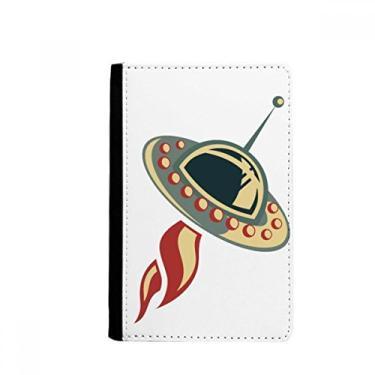 Imagem de Bolsa para passaporte Universe Alien Monster OVNI Notecase Burse carteira capa porta-cartão, Multicolor