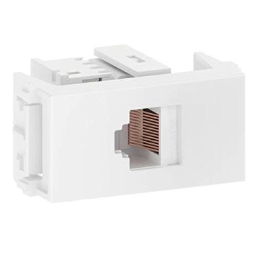 Imagem de Tomada RJ45 CAT 5E, Refinatto BRANCO