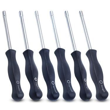 Imagem de Ferramenta de ajuste de ajuste de chave de fenda de carburador de 6 pecas para Husqvarna Stihl Ryobi Homelite Zama Walbro Poulan Cortador de serra eletrica