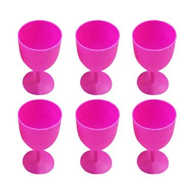 Imagem de Toyvian 12 copos de plástico Margarita copos de vinho tinto copos de coquetel para carnavais, festivais, casamentos, aniversários e lembrancinhas de festa (cor aleatória)