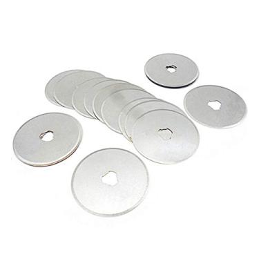 Imagem de Kit 5 Lamina P/Cortador Circular 45mm Artesanato Patchwork