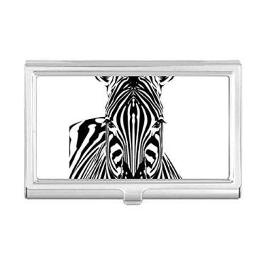 Imagem de Carteira de bolso simples com porta-cartões de visita de animal Pinto