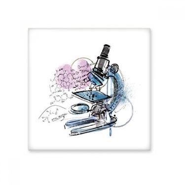 Imagem de Decalque brilhante de azulejo de cerâmica microscópio Chemistry Kowledge