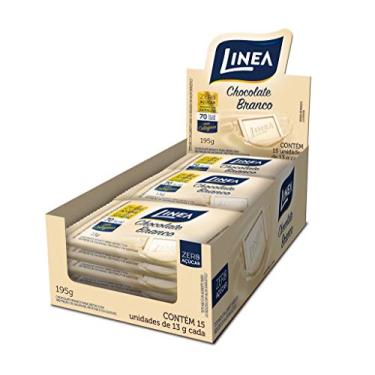 Imagem de Chocolate Branco Diet Linea Contendo 15 Unidades De 13g Cada