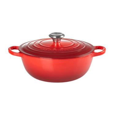 Imagem de Panela Marmita Gourmet 28 cm Signature Vermelha Le Creuset