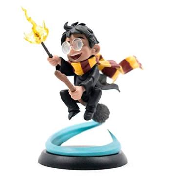 Imagem de Action Figure Harry Potter - First Flight Q-fig-- Quantum Mechanix Cores Diversas, Feita Com Pintura Aerográfica