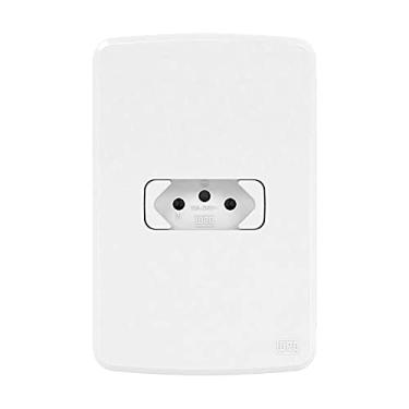 Imagem de Tomada 2P + Terra com Placa 20a 250v Compose Branca