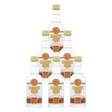 Imagem de Miniatura Gin Seagers Dry 50ml 6 Unidades