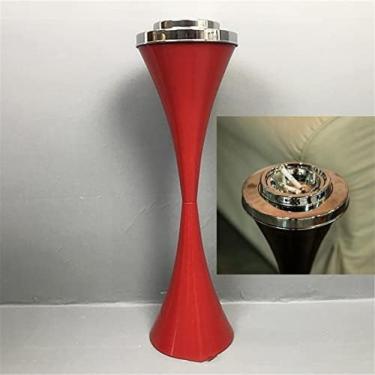 Imagem de Cinzeiro De Chão Com Tampa Cinzeiros De Pé De 24 Polegadas De Altura Ao Ar Livre À Prova De Vento Cigar Butt Cinzeiro Destacável Suporte Do Cinzeiro Fácil De Limpar Cinzeiro Alto Cinzeiro Estável