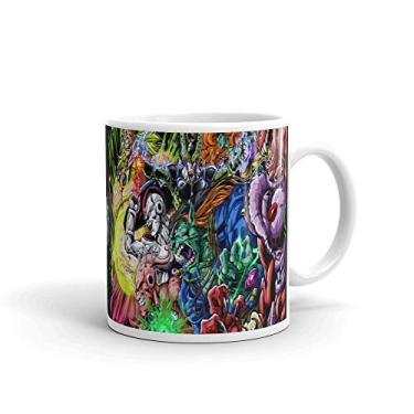 Imagem de Canequeiro Store Dragon Ball Z Modelo 90 Caneca de Porcelana Personalizada, Multicor, 10 x 10 x 10 cm