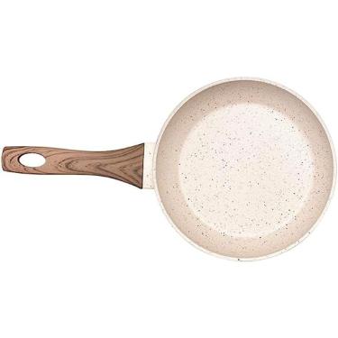 Imagem de Frigideira Cerâmica Indução Antiaderente 26cm Mimo Style Linha Mármol Cook Panela Avulsa Grande