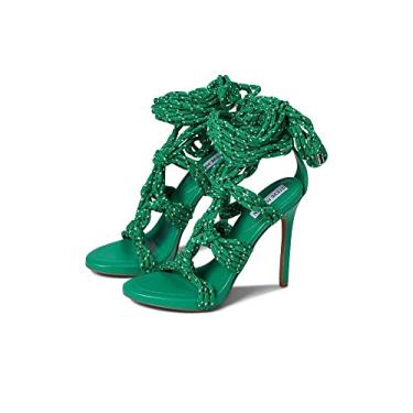 Imagem de Steve Madden Sandália feminina de salto, Verde multi, 35