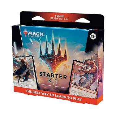 Imagem de Kit inicial de 2023 da Magic: The Gathering - Aprenda a jogar com 2 baralhos prontos a usar 2 códigos para jogar cartas de fantasia online (para 2 jogadores) (versão em inglês)