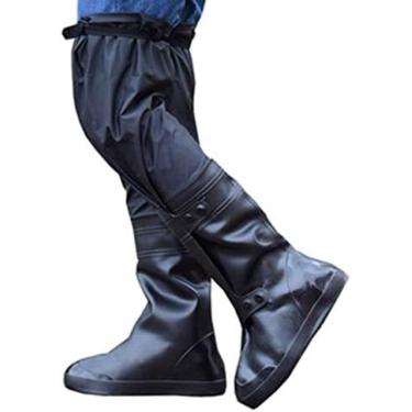 Imagem de Waders De Peito De Pesca Waders De Quadril, Sobre O Joelho, Calças De Pesca, Bota De Quadril Impermeável Com Alça Elástica E Peito, Para Pesquisa Ao Ar Livre Escalada Pesca Caça Aparar Grama,Preto