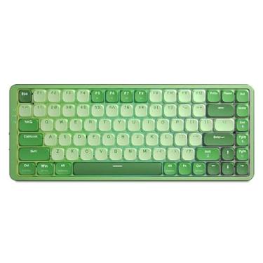 Imagem de Redragon TL84: o teclado mecânico sem fio RGB que atende a todas as suas necessidades (TL84 Blue Switch, Light Green, RGB, Hot-Swap, [Wired])