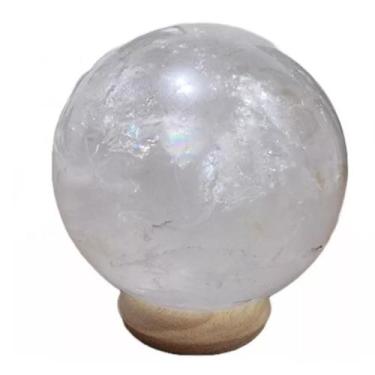 Imagem de Bola De Cristal Esfera De Quartzo Transparente 237G / 5,5cm - Cristais