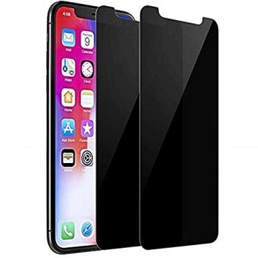 Imagem de 3 peças para iPhone XS XR XS Max, protetor de tela de vidro temperado antiespião de privacidade - para iPhone 6Plus / 6S Plus
