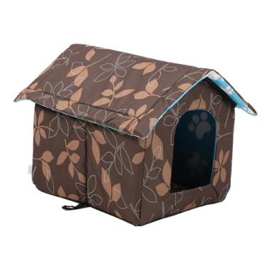 Imagem de GANAZONO cama de animal de estimação cama de cachorro cabana pet beliches para cães tendas portáteis para cães a cabana barraca cama quente para animais de estimação casa de gato dormir lar