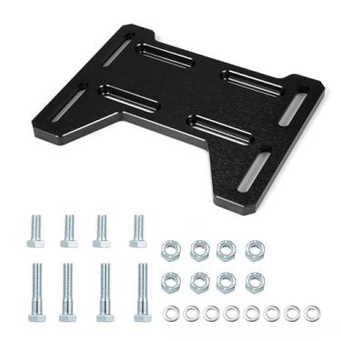 Imagem de Daconovo Substituição da placa do suporte do adaptador de montagem do motor para Coleman 100, Doodlebug DB30 Mini Bike, Kart para motores pequenos de 4 tempos 212 Preditor, Briggs Stratton, Tecumseh,