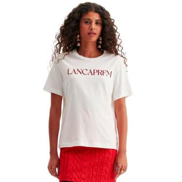 Imagem de Camiseta Babylook Lança Perfume Ou24 Off White Feminino