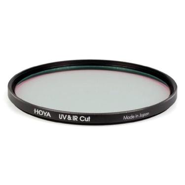Imagem de Hoya Filtro de lente de câmera rosqueada UV-IR – Blocos de filtro de 58 mm UV abaixo de 390 nm e IR acima de 700 nm – Vidro óptico multi-revestido e moldura fina para câmeras digitais e de filme