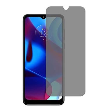 Imagem de UPONEW Protetor de tela para Motorola Pure Privacy Glass - [2 unidades] para Motorola Moto G Pure 2021 Privacy Anti-spy 9H Hardness Front Glas Protetor de tela