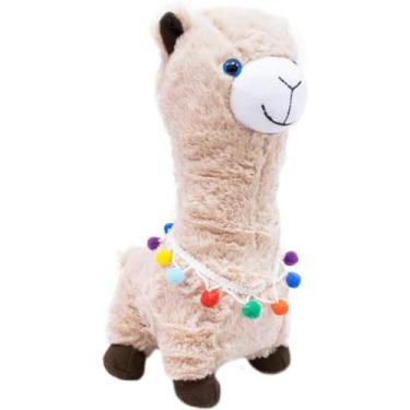 Imagem de Lhama Marrom Acinzentado 30cm - Pelúcia