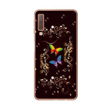 Imagem de Capa Adesivo Skin375 Verso Para Samsung Galaxy A7 2018 - KawaSkin