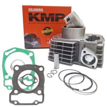 Imagem de Kit Cilindro Cg 125 2009-2019 (Pistão/Anéis/Kit A) Kmp
