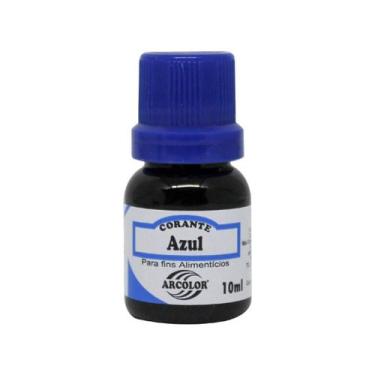 Imagem de Corante líquido 10ml alimenticio arcolor, Azul