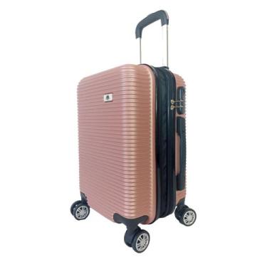 Imagem de Mala de Viagem Bordo 10kg PP C/ Zíper Expansível Padrão ANAC - Eagle, 