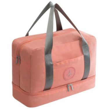 Imagem de Bolsa de mão para viagem cor : salmão - mimos e viagens