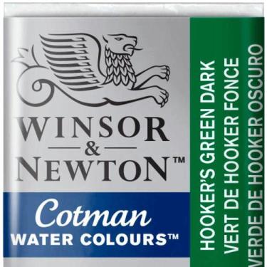 Imagem de Aquarela Winsor & Newton Cotman Pastilha 312 Hookers Green Dark - WINS