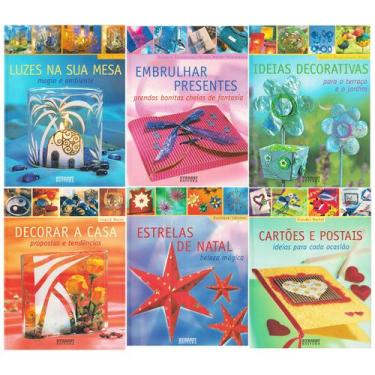 Imagem de Kit 6 Livros Artesanato Trabalhos Manuais Todas as Idades Edição Portu