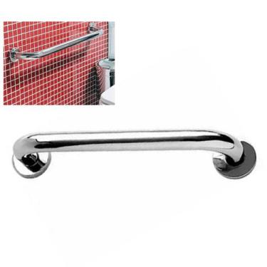 Imagem de Alça de Apoio 30cm Barra Inox Banheiro Box Idoso Acessibilidade Gestan